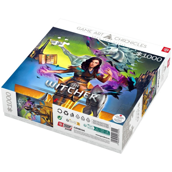 Фото - Пазли (8 +) Good Loot The Witcher Yennefer &amp;amp; Salvador Dali 1000 ел. (5908305247555)