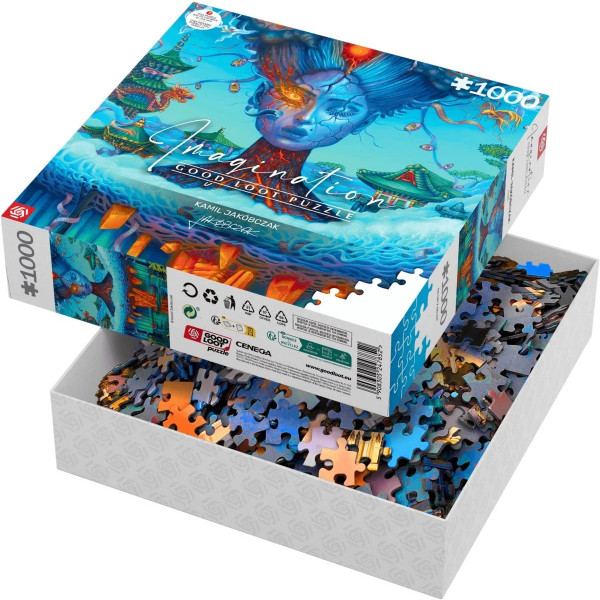 Фото - Пазли (8 +) Good Loot Imagination: Kamil Jakobczak Fuji 1000 ел. (5908305247852)