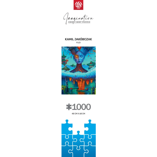 Фото - Пазли (8 +) Good Loot Imagination: Kamil Jakobczak Fuji 1000 ел. (5908305247852)