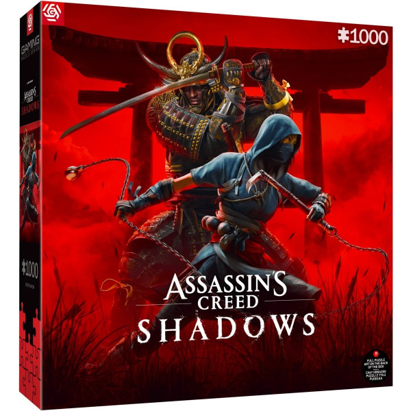 Фото - Пазлы (8+) Good Loot Assassin’s Creed Shadows Naoe &amp; Yasuke 1000 эл. (5908305247913)