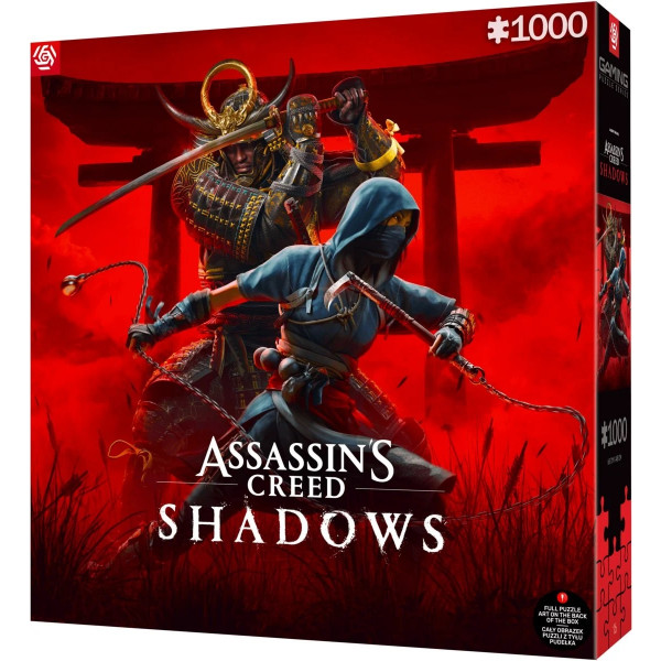 Фото - Пазлы (8+) Good Loot Assassin’s Creed Shadows Naoe &amp; Yasuke 1000 эл. (5908305247913)