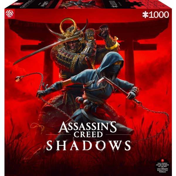 Фото - Пазлы (8+) Good Loot Assassin’s Creed Shadows Naoe &amp; Yasuke 1000 эл. (5908305247913)