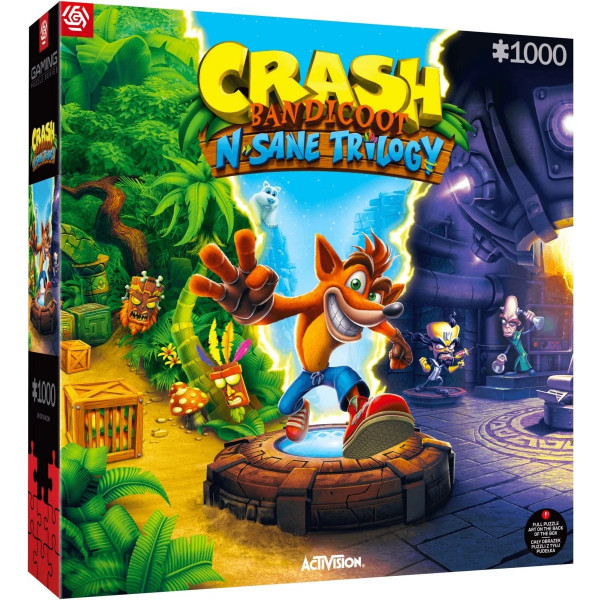 Фото - Пазлы (8+) Good Loot Crash Bandicoot N Sane Trilogy 1000 эл. (5908305247920)