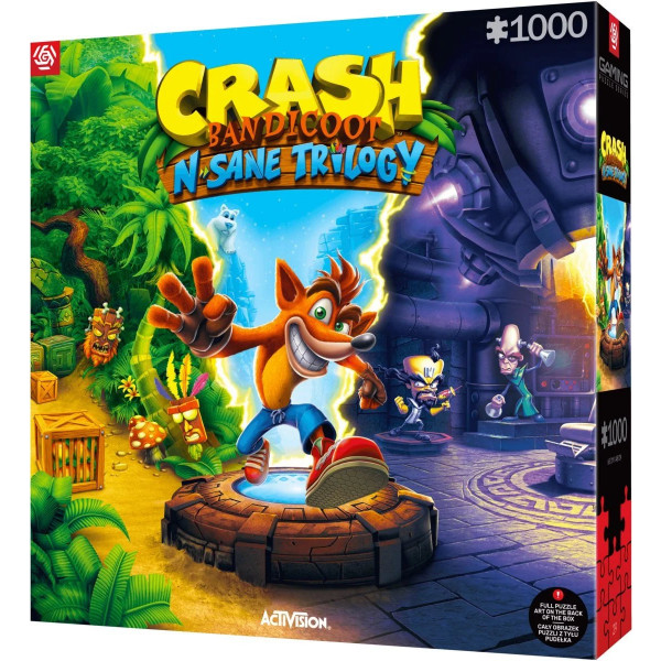 Фото - Пазлы (8+) Good Loot Crash Bandicoot N Sane Trilogy 1000 эл. (5908305247920)