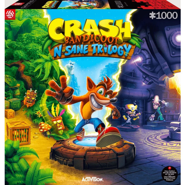 Фото - Пазлы (8+) Good Loot Crash Bandicoot N Sane Trilogy 1000 эл. (5908305247920)