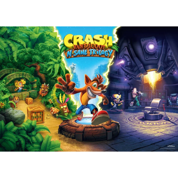 Фото - Пазлы (8+) Good Loot Crash Bandicoot N Sane Trilogy 1000 эл. (5908305247920)