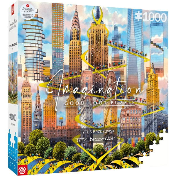 Фото - Пазли (8 +) Good Loot Imagination: Tytus Brzozowski New York 1000 ел. (5908305247999)