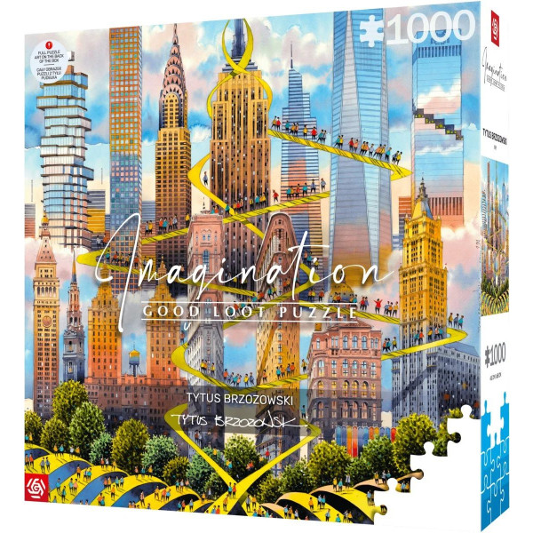 Фото - Пазли (8 +) Good Loot Imagination: Tytus Brzozowski New York 1000 ел. (5908305247999)