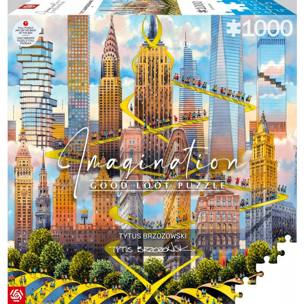 Фото - Пазли (8 +) Good Loot Imagination: Tytus Brzozowski New York 1000 ел. (5908305247999)