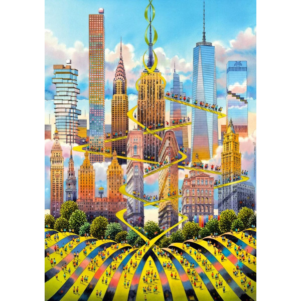 Фото - Пазли (8 +) Good Loot Imagination: Tytus Brzozowski New York 1000 ел. (5908305247999)