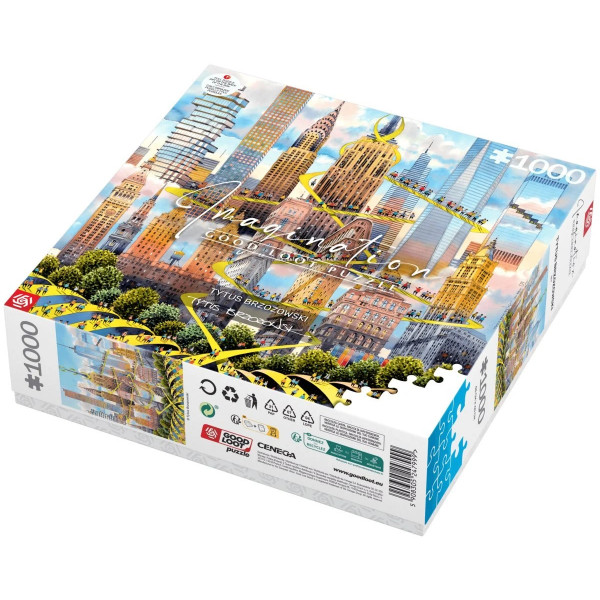 Фото - Пазли (8 +) Good Loot Imagination: Tytus Brzozowski New York 1000 ел. (5908305247999)