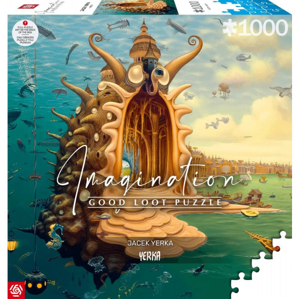 Фото - Пазлы (8+) Good Loot Imagination: Jacek Yerka Harbor 1000 эл. (5908305249351)