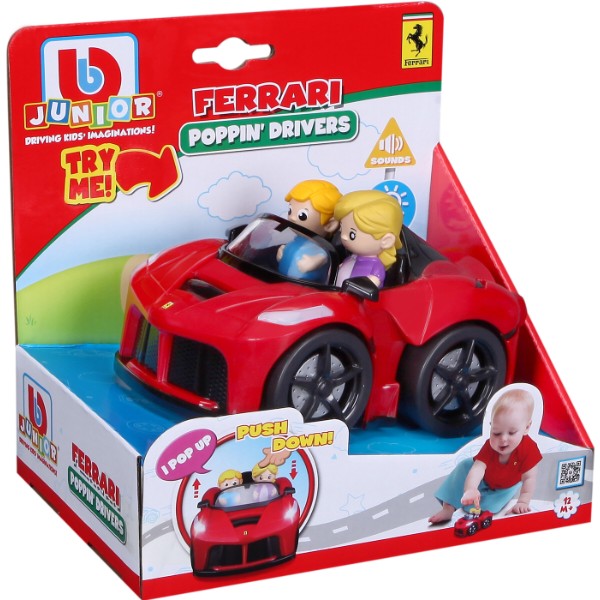 Фото - Базовий ігровий транспорт для малюка Bb Junior LaFerrari Aperta (16-81006RD)