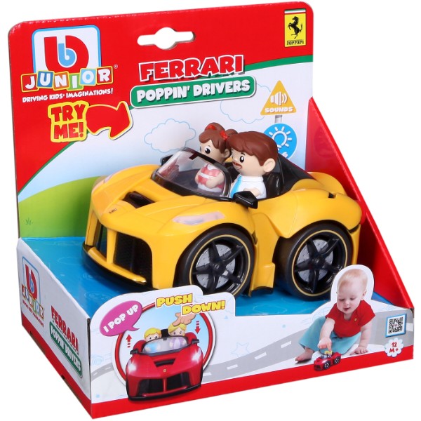 Фото - Базовый игровой транспорт для малыша Bb Junior LaFerrari Aperta (16-81006YL)