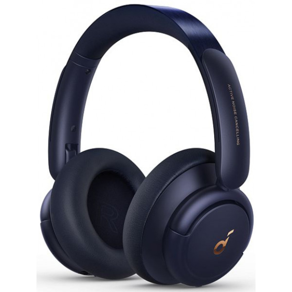 Фото - Навушники повнорозмірні бездротові Anker SoundCore Life Q30 Midnight Blue (A3028031)