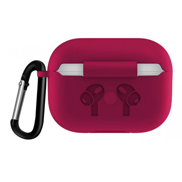 Фото - Чохол для навушників BeCover Silicon Protection for Apple AirPods Pro Rose Red (704504)