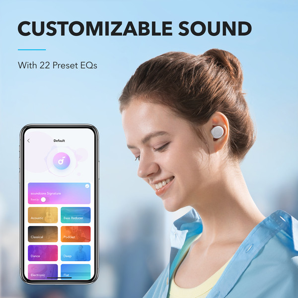 Фото - Наушники вкладыши беспроводные TWS Anker SoundCore A25i White (A3948G21/A3948G22)