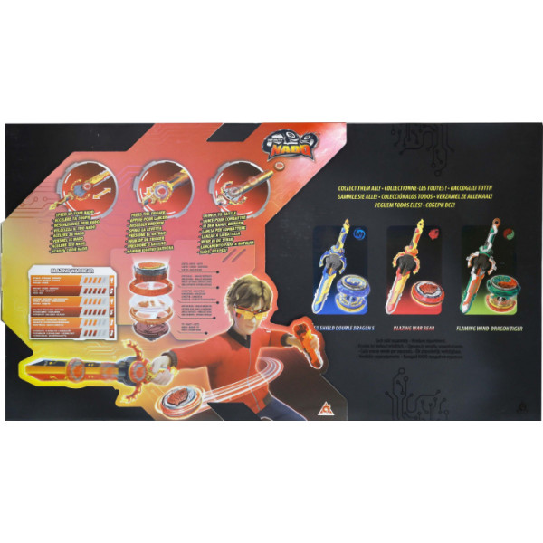 Фото - Дзига Auldey Infinity Nado VI Flaming Pack Blazing War Bear (EU654142)