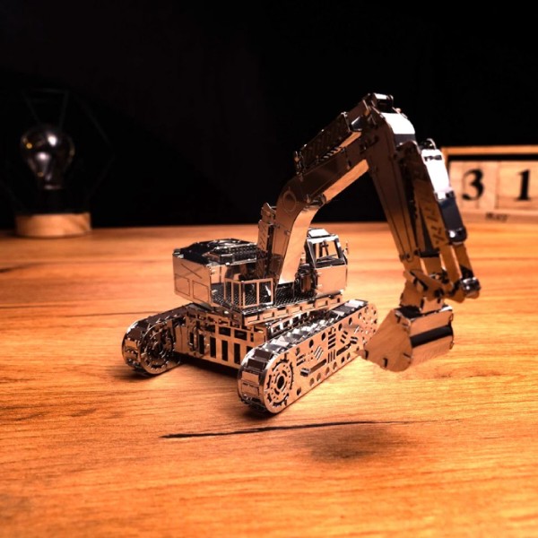 Фото - Металлический конструктор Metal Time Tireless Digger Экскаватор механический (MT043)