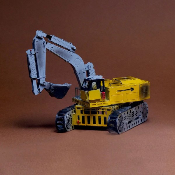 Фото - Металлический конструктор Metal Time Tireless Digger Экскаватор механический (MT043)