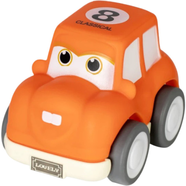 Фото - Базовий ігровий транспорт для малюка Baby Team Міні-транспорт (8604_помаранчева машинка) Фото - Базовий ігровий транспорт для малюка Baby Team Міні-транспорт (8604_помаранчева машинка)