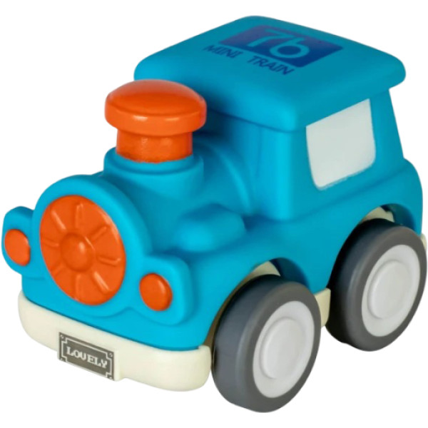 Фото - Базовий ігровий транспорт для малюка Baby Team Міні-транспорт (8604_синій паровозик) Фото - Базовий ігровий транспорт для малюка Baby Team Міні-транспорт (8604_синій паровозик)