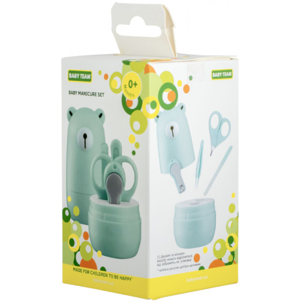 Фото - Набір дитячого манікюрного приладдя Baby Team 7125