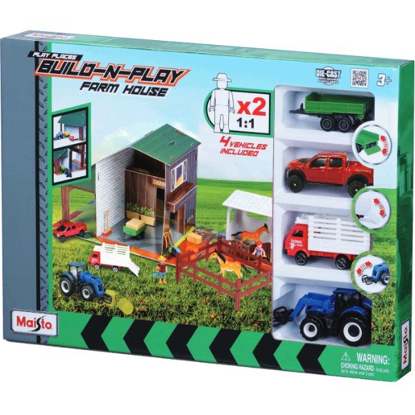 Фото - Игровой набор микс Maisto Ферма серии Mini Work Machines (12572)