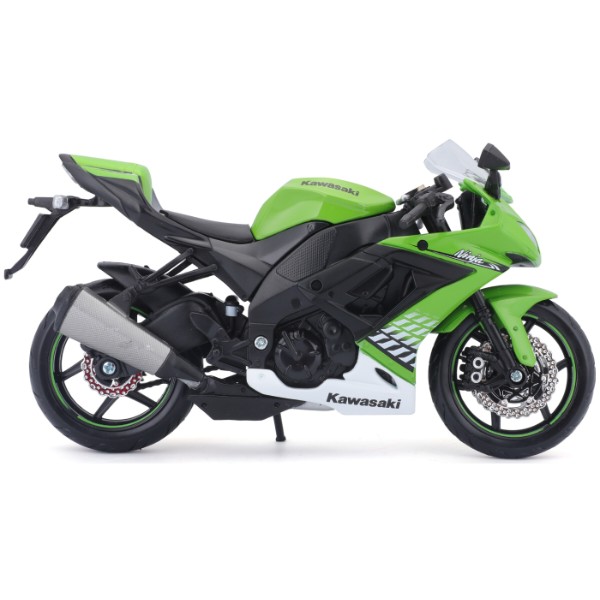 Фото - Коллекционная машинка 1:12 Maisto Kawasaki Ninja ZX-10R (31101-10011)