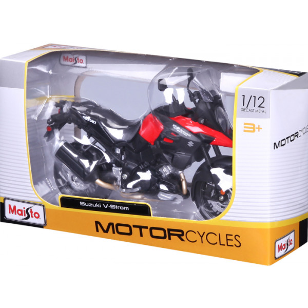 Фото - Колекційна машинка 1:12 Maisto Suzuki  V-Storm (31101-19130)