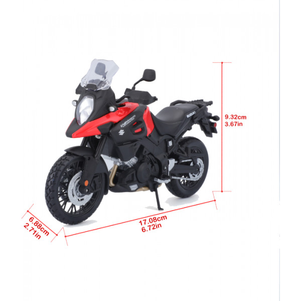 Фото - Колекційна машинка 1:12 Maisto Suzuki  V-Storm (31101-19130)