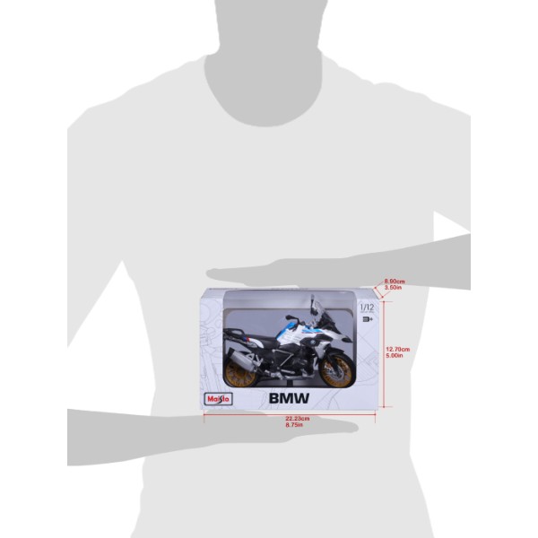 Фото - Колекційна машинка 1:12 Maisto BMW R1250GS (31101-20100)