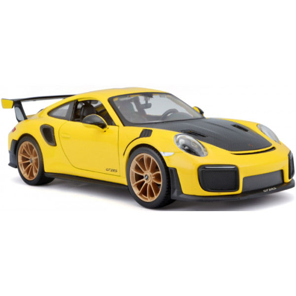 Фото - Колекційна машинка 1:24 Maisto Porsche 911 GT2 RS (31523 yellow)