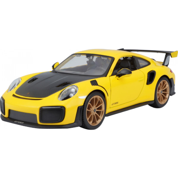 Фото - Колекційна машинка 1:24 Maisto Porsche 911 GT2 RS (31523 yellow)