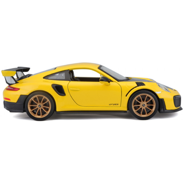 Фото - Колекційна машинка 1:24 Maisto Porsche 911 GT2 RS (31523 yellow)