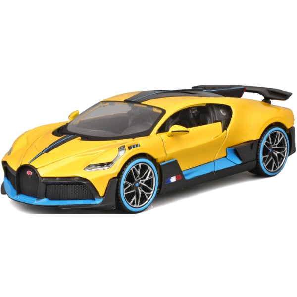 Фото - Коллекционная машинка 1:24 Maisto Bugatti Divo (31526 yellow)