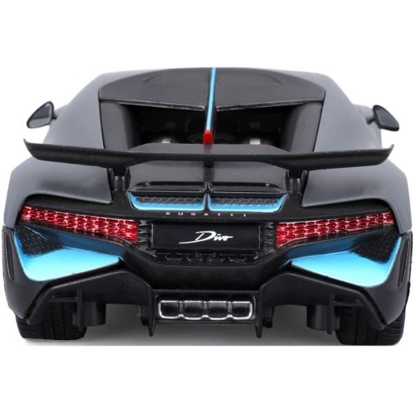 Фото - Коллекционная машинка 1:24 Maisto Bugatti Divo (81730 dark grey)