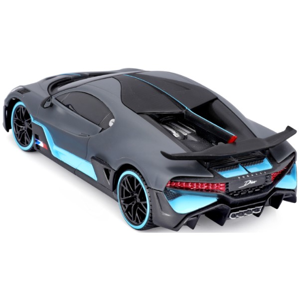 Фото - Коллекционная машинка 1:24 Maisto Bugatti Divo (81730 dark grey)