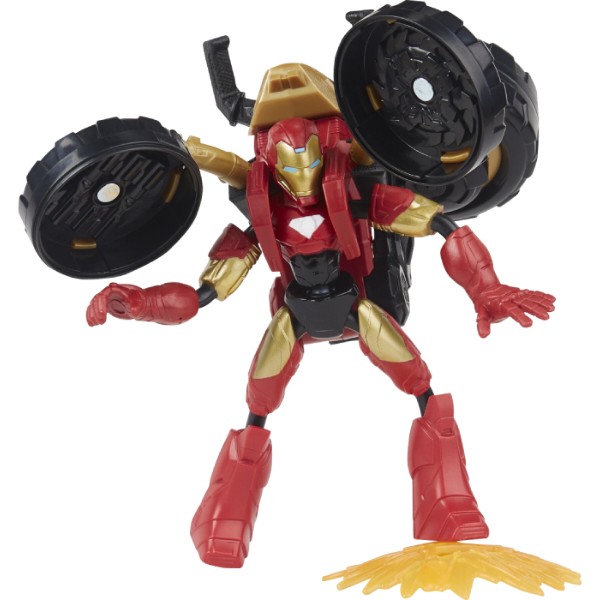 Фото - Коллекционная фигурка Hasbro Мстители: Фигурка Железной, с аксессуаром, серия Бенди (F0244)