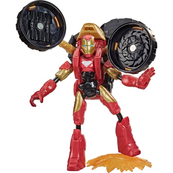 Фото - Коллекционная фигурка Hasbro Мстители: Фигурка Железной, с аксессуаром, серия Бенди (F0244)