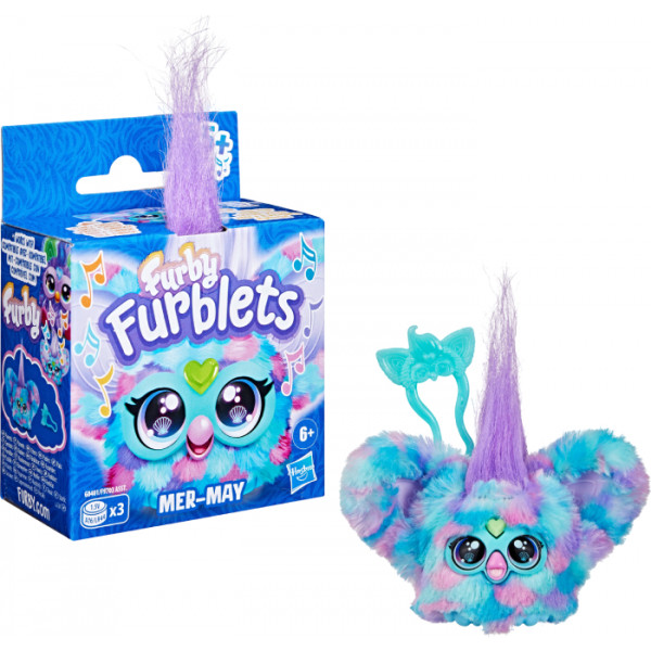 Фото - Інтерактивна іграшка м'яка Hasbro FUR FURBLET MER MAY (F9703_G0401)