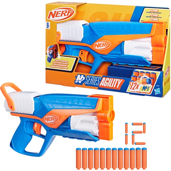 Фото - Бластер многозарядный Hasbro Аджилити серия Nerf N Series (F8629)