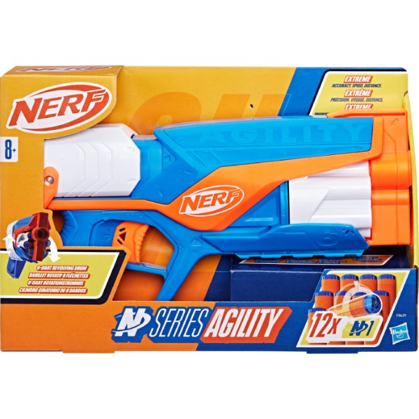 Фото - Бластер многозарядный Hasbro Аджилити серия Nerf N Series (F8629)