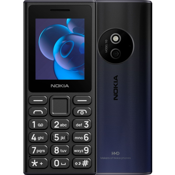 Фото - Мобильный телефон Nokia 110 DS 2024 Black Фото - Мобильный телефон Nokia 110 DS 2024 Black
