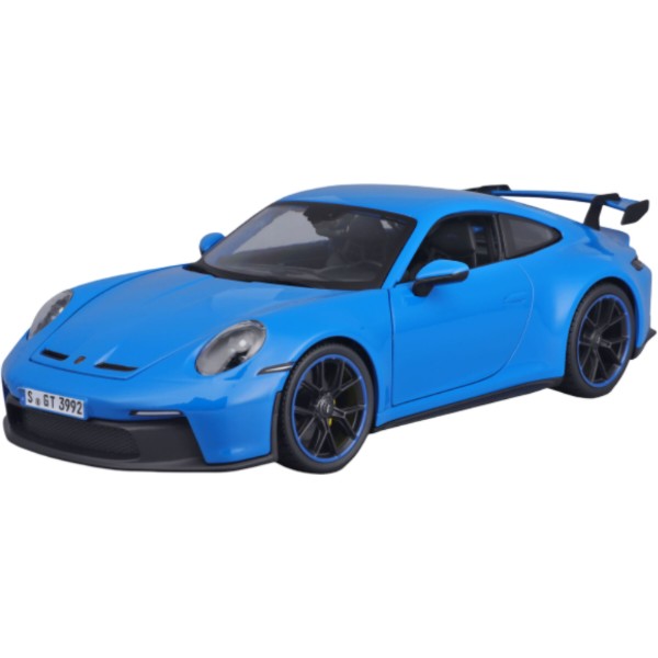 Фото - Колекційна машинка 1:18 Maisto 2022 Porsche 911 GT3 1:18 синій (36458 blue)