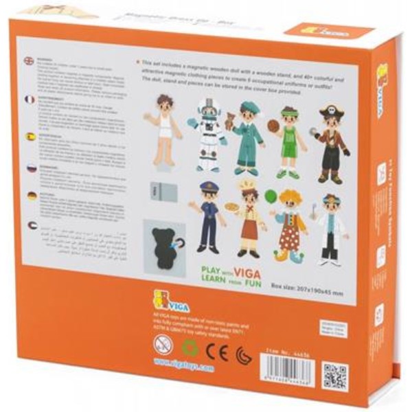Фото - Настільна гра (3-4 роки) Vladi Toys Вдягни хлопчика (44636)
