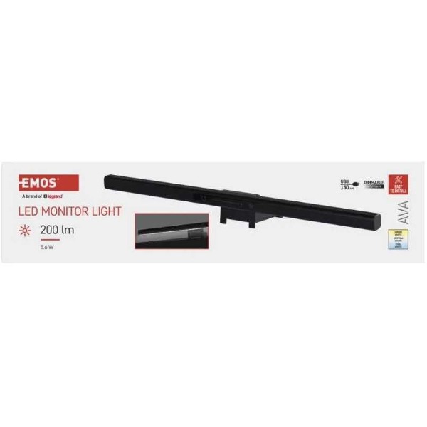 Фото - Лампа для монітора EMOS LED Z7617 200 Lm 5.6 W (Z7617)