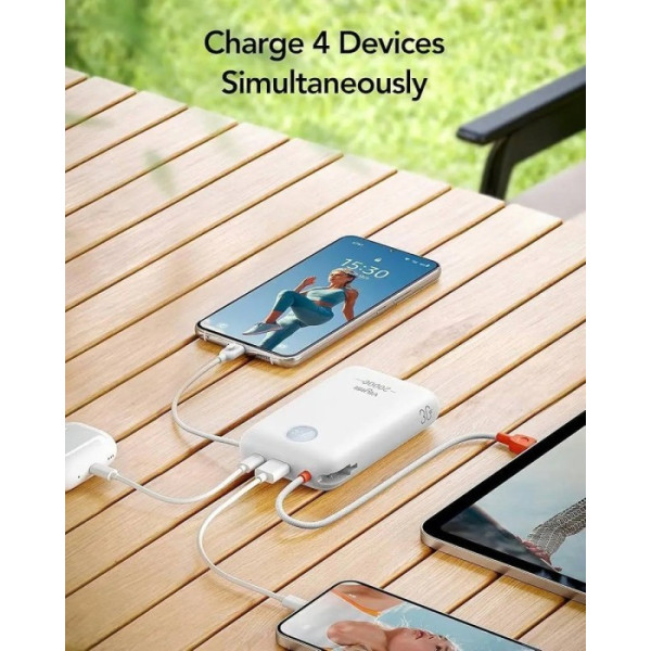 Фото - Батарея мобільна VIYISI G2068 20000mAh 30W (X0020VJ17D) White