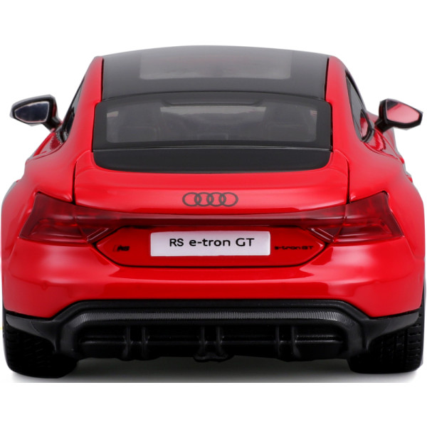 Фото - Коллекционная машинка 1:24 Maisto 2022 Audi RS e-tron GT (32907 red)