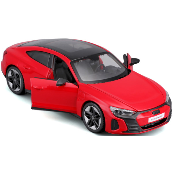 Фото - Коллекционная машинка 1:24 Maisto 2022 Audi RS e-tron GT (32907 red)